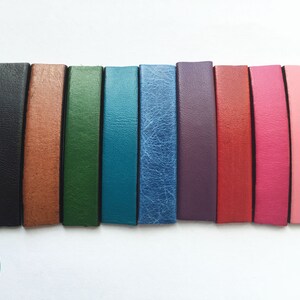 Greyhound Tattoo Leather Bracelet Snap Magnetic Closure Choice of Color Custom Made to Order image 6