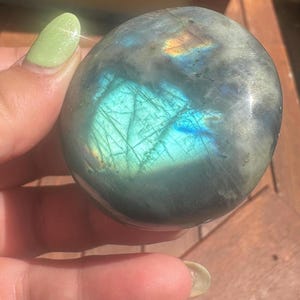 Labradorite Palm Stone