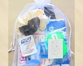 Festival-survivalkit: concerttas met doorzichtige clutch