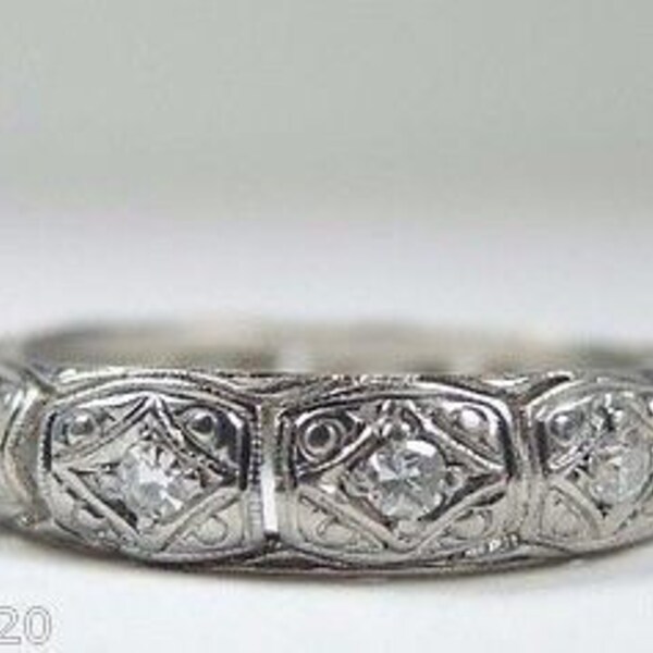 Mens Platinum Rings Etsy