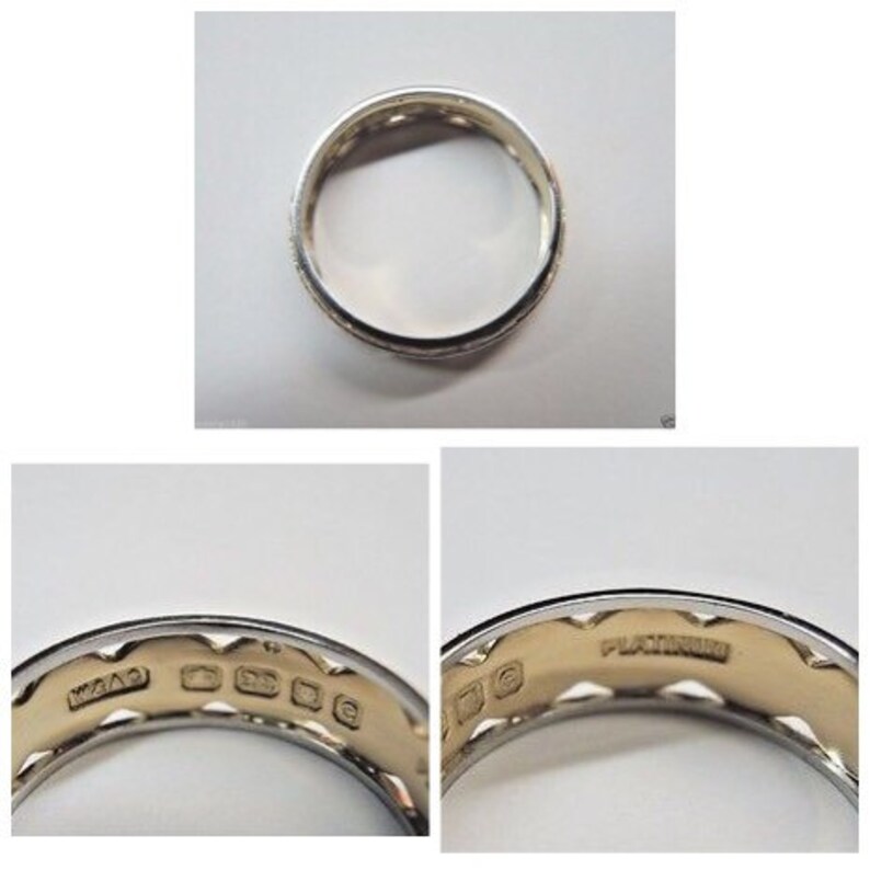 Antique Vintage Art Deco Platinum and 22KT Yellow Gold Wedding | Etsy