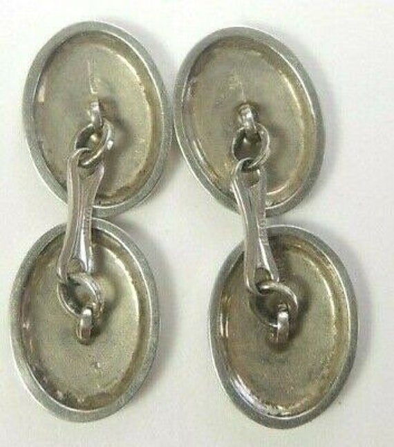 Antique Art Deco Vintage Retro Estate Cufflinks P… - image 7