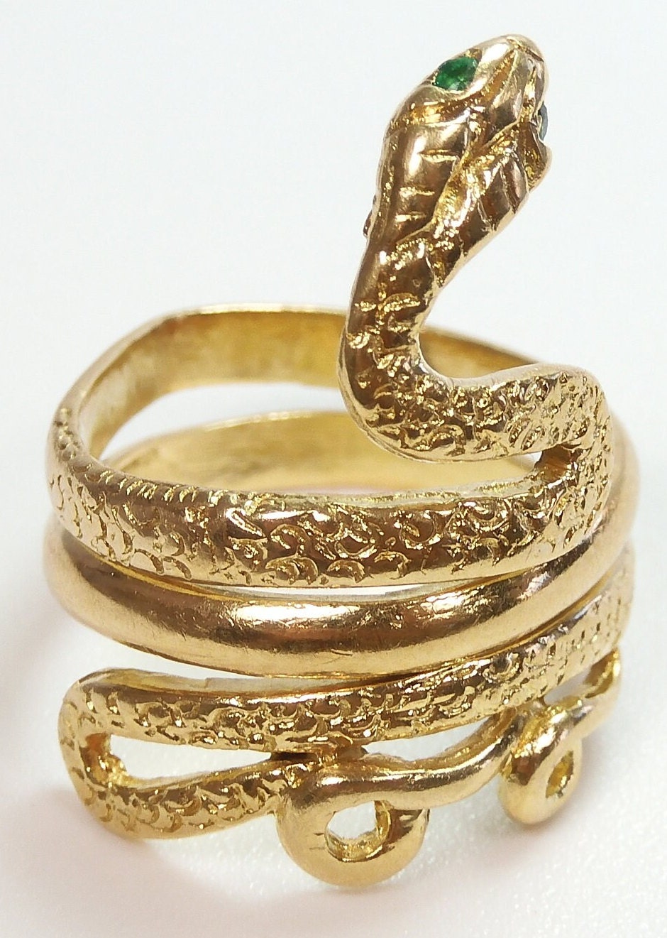 Gold Cobra Deco Object M | OROA Snake