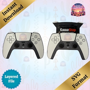 Gaming Controller Gift Card/Money Holder SVG (Digital File)