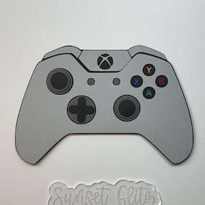 Soporte para tarjeta de regalo con controlador de juegos X SVG, soporte para dinero SVG, archivo digital