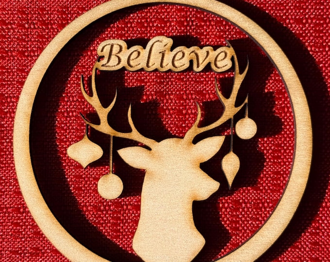 Christmas Wooden Ornaments