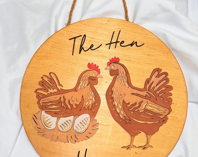 The Hen House sign