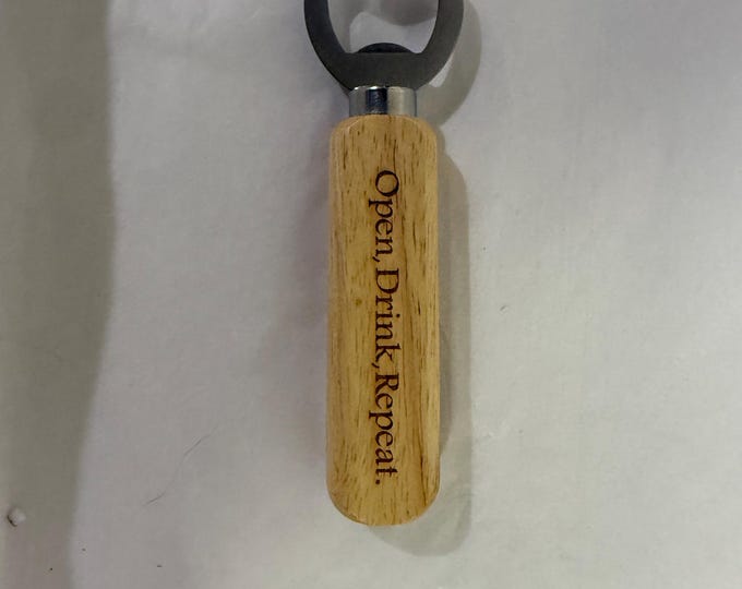 Wooden Handle Bottle Opener
