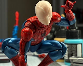 カスタムスパイダーマンヘッド | ゲーム | 8Kレジンプリント | 4インチ