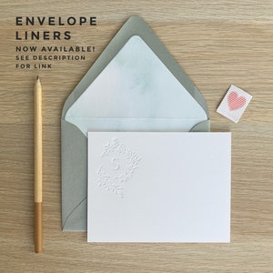 Letterpress Edge Painted Notecards Hello Notes image 8