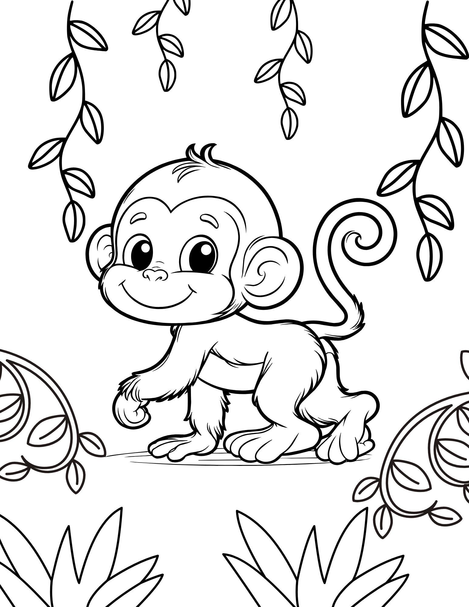 15 Printable Kids Zoo Coloring Pages - Etsy