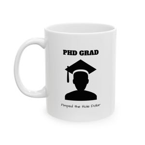 Funny Ceramic Mug - Ideal for Coffee Lovers, Perfect Gift for Birthdays, Graduations, Home Decor