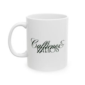 Funny Ceramic Mug - Ideal for Coffee Lovers, Perfect Gift for Birthdays, Anniversaries, Graduations, Home Decor