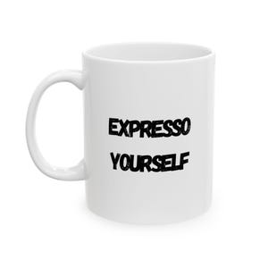 Funny Ceramic Mug - Ideal for Coffee Lovers, Perfect Gift for Birthdays, Anniversaries, Graduations, Home Decor