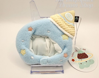 Capucha de peluche con forma de helado para muñeca de 10 cm