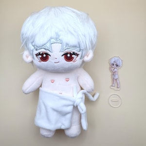 Love and Deepspace Sylus | Xavier | Zayne | Rafayel Doll with Removable Mini Bath Towel (20 cm)