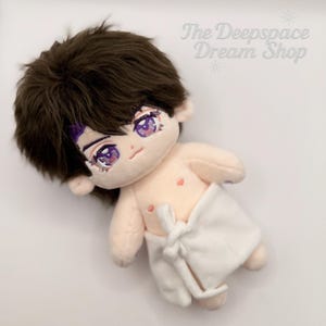 Love and Deepspace Plushie: Xavier, Zayne, Rafayel, Sylus & Caleb with Mini Towel (20 cm)