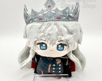 Muñeco/llavero de Love and Deepspace Xavier Fallen Crown (10 cm) - Corona y capa extraíbles