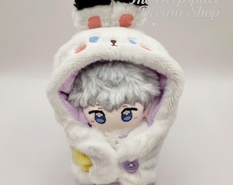 Love and Deepspace Sylus - Rafayel - Zayne - Xavier Plushie Doll Keychain with Inspired Swaddle