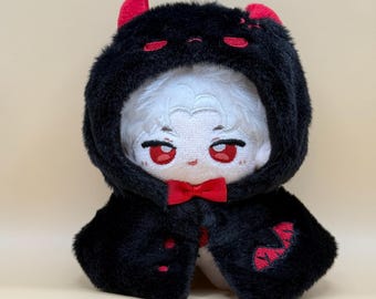 Amor y espacio profundo / Sylus ｜ Rafayel ｜ Zayne ｜ Xavier / Llavero de peluche de Caleb con capa (10 cm)