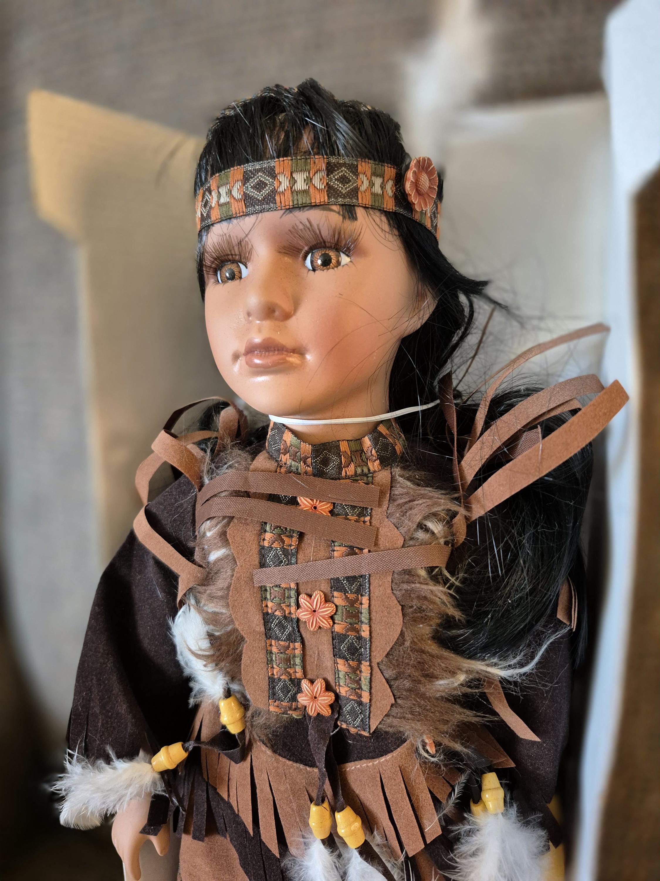 Native american porcelain dolls - Etsy 日本