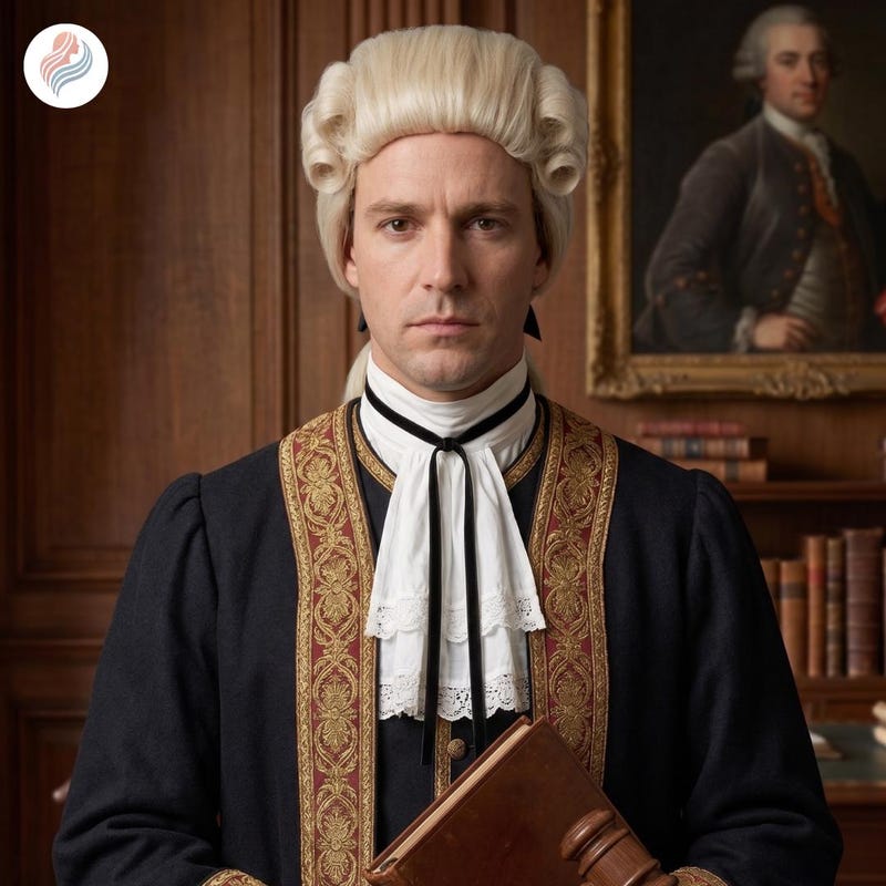 Powder Wig Powdered Wig - Etsy