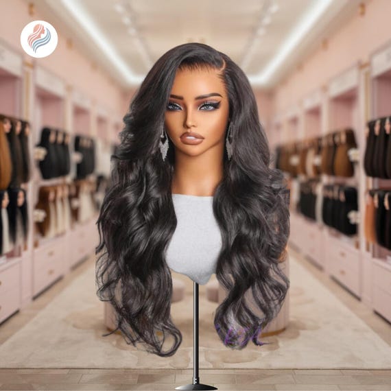 13x6 Lace Front Wig Human Hair 250 Density 28 Inch Body Wave 250% Density Body Wave 13x6 Lace Front Wig 30 Inch Glueless Wigs main image 3