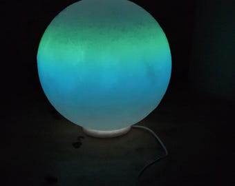 Glow in the dark LED Moon Globe night light. Mothers Day Or Fathers Day Great gift!