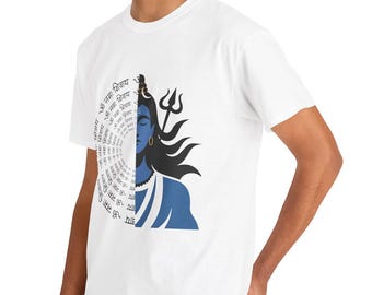 Om Namah Shiva Yoga Hindu Meditation India T-shirt Mahadev Hindu Designs Religious Hindi