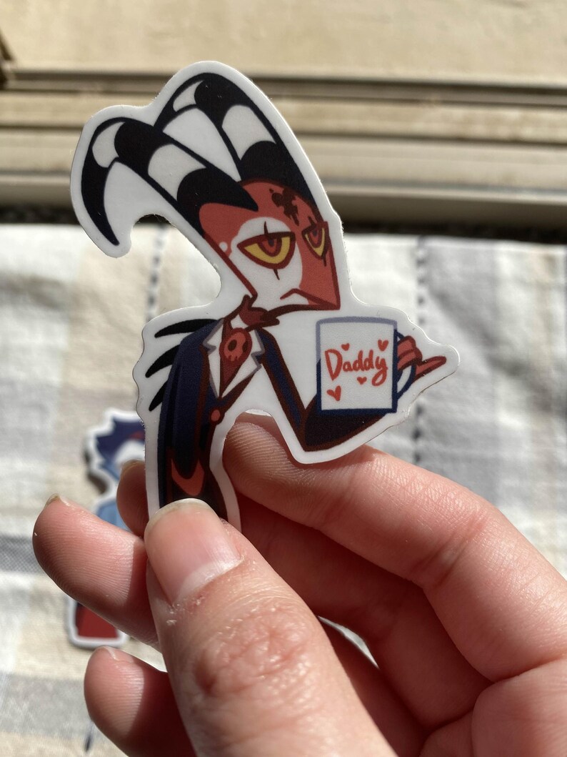 Stolitz Merch Stolitz Helluva Boss Stickers: Matching Stolas and Blitzo Vinyl ...