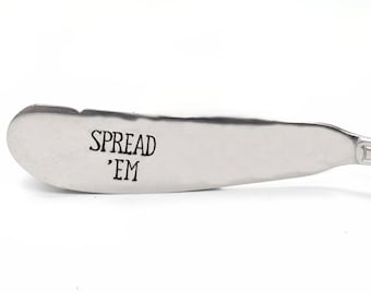 Esparcidor de queso/cuchillo para mantequilla Spread 'Em
