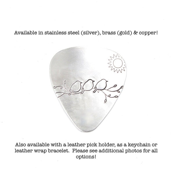 Guitar Pick Bracelet Etsy