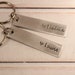 LParkin Thelma And Louise Keychain Set – Best Friends Gift, Stainless Steel, Polished, 2 Inch, Jewelry Box