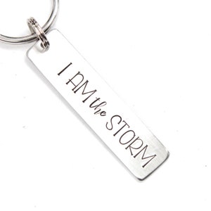 I am the storm Keychain