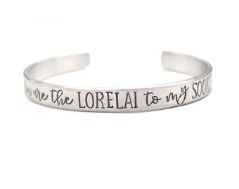 You're the LORELAI to my SOOKIE cuff - your choice of aluminum, stainless steel, brass, copper, sterling silver