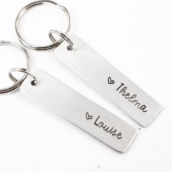 Thelma and Louise Keychain Set Best Friends Set Best Friends 