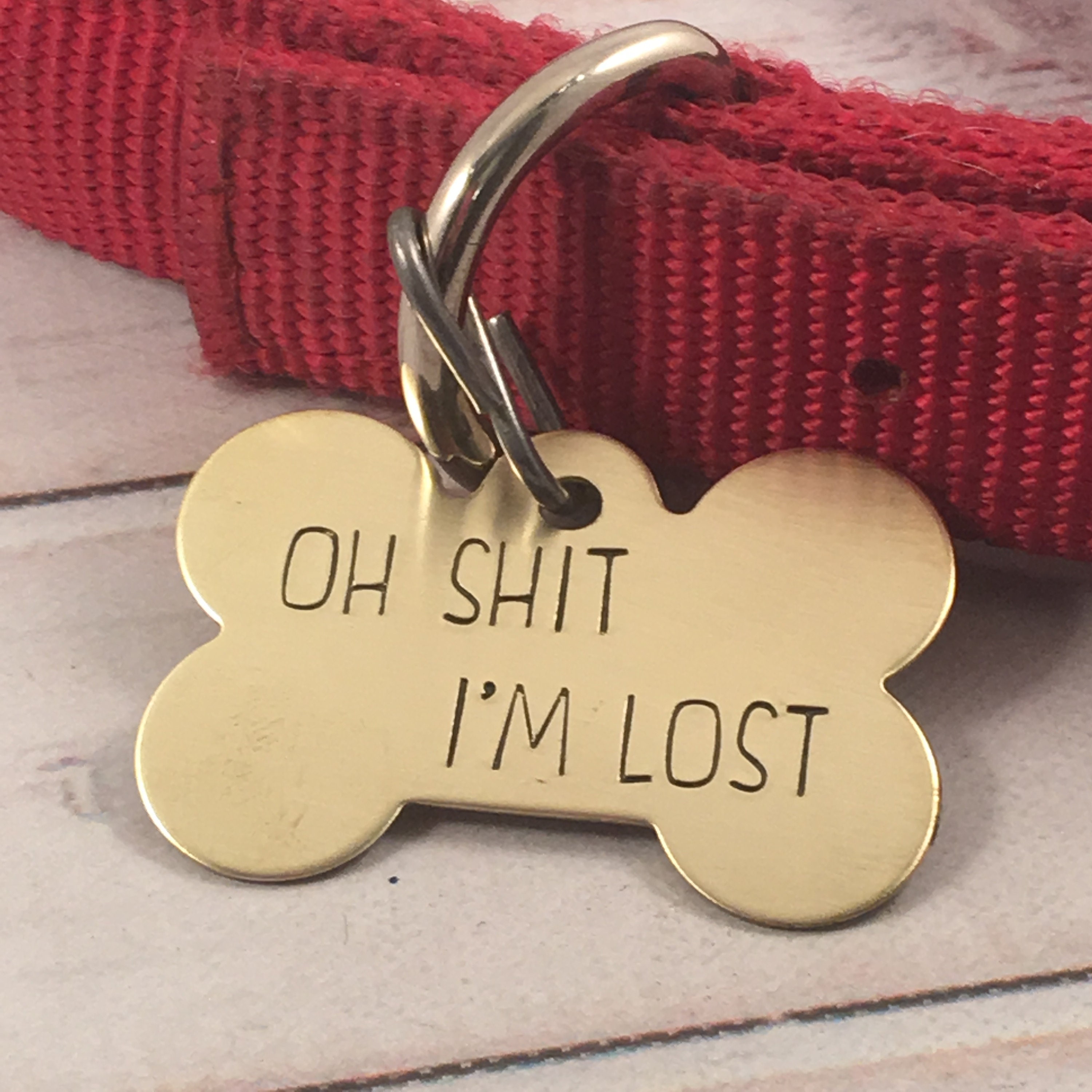 Buy Pet ID Tags Bone with Swarovski Crystals Online