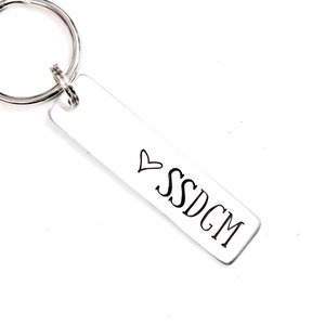 SSDGM Keychain - Available in Aluminum and Stainless Steel