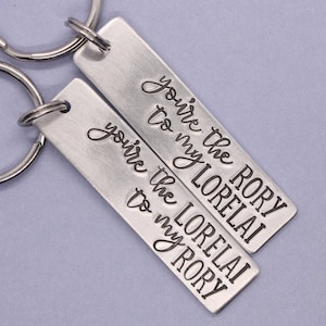You're the Rory to my Lorelai - You're the Lorelai to my Rory Schlüsselanhänger - Mama und Tochter Schlüsselanhänger - Mutter Tochter Schlüsselanhänger