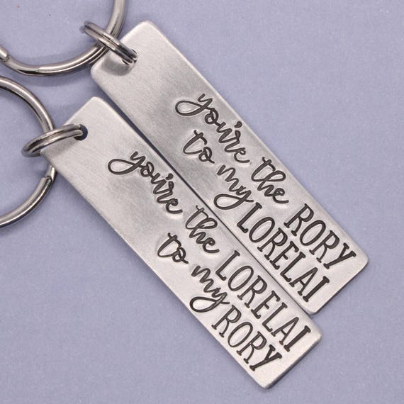 You're the Rory to my Lorelai - You're the Lorelai to my Rory keychains - Mom and Daughter keychain - mother daughter keychains