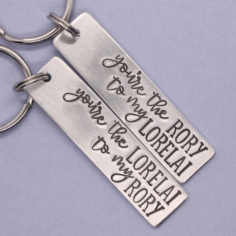 You're the Rory to my Lorelai - You're the Lorelai to my Rory keychains - Mom and Daughter keychain - mother daughter keychains Set of Both