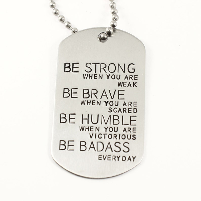 BE STRONG When You Are Weak Brave When You Are Scared... - Etsy