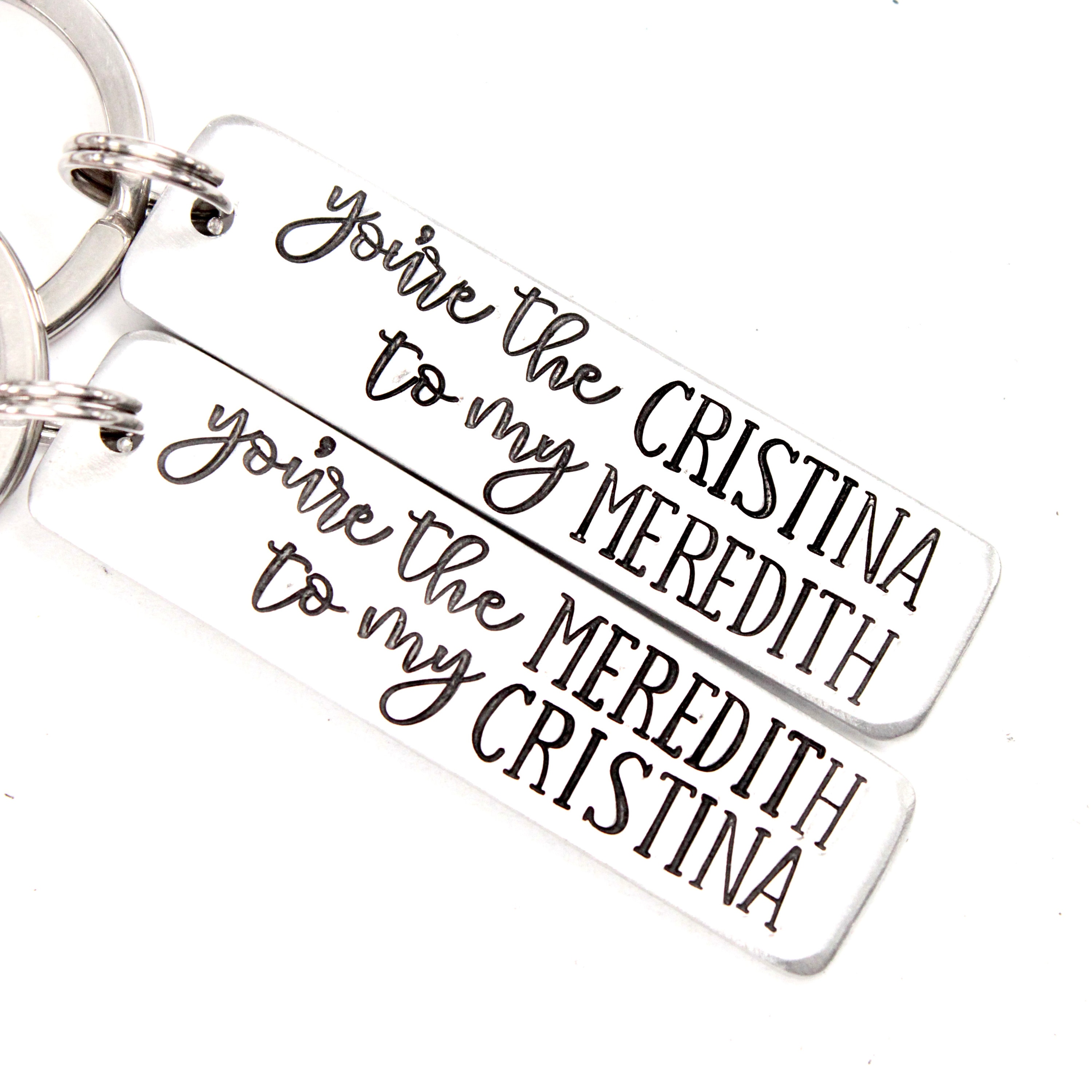 completelywiredjewel Thelma and Louise Keychains Available As A Set or A Single Keychain - You're The Thelma to My Louise You're The Louise to My Thelma