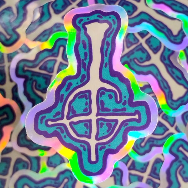 Groovy A Go Go | Ghoul Band Vinyl Sticker | SIOSP Sticker | FANMADE | Kiss The Go Goat