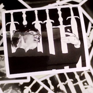 Six of Swords Sticker | My Chemical Romance Vinyl Sticker | MCR Sticker | Gerard Way Fanart