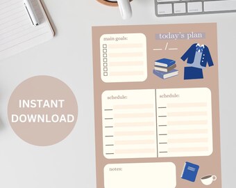 Rory Gilmore Daily Planner Template