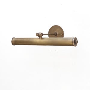 Solid Brass Picture Light: Modern Art Lighting, Bathroom Vanity Light