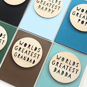 Fathers Day Card. 25 Options. Fathers Day Gift for Dad Daddy Grandad Grandpa Nannu Nonno Dada Papou Poppy Opa Pop Baba. Father's Day Card.