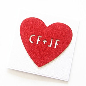 Love Card for Husband Wife Boyfriend or Girlfriend. 1st Wedding Anniversary Card. Paper Anniversary Card. Valentines Day. Anniversary Card.