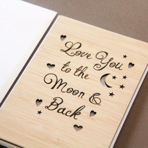 Love You To The Moon & Back. Mum Birthday Card. Wife Birthday Card. Husband Birthday Card. Dad Card. Boyfriend Birthday. Girlfriend Birthday